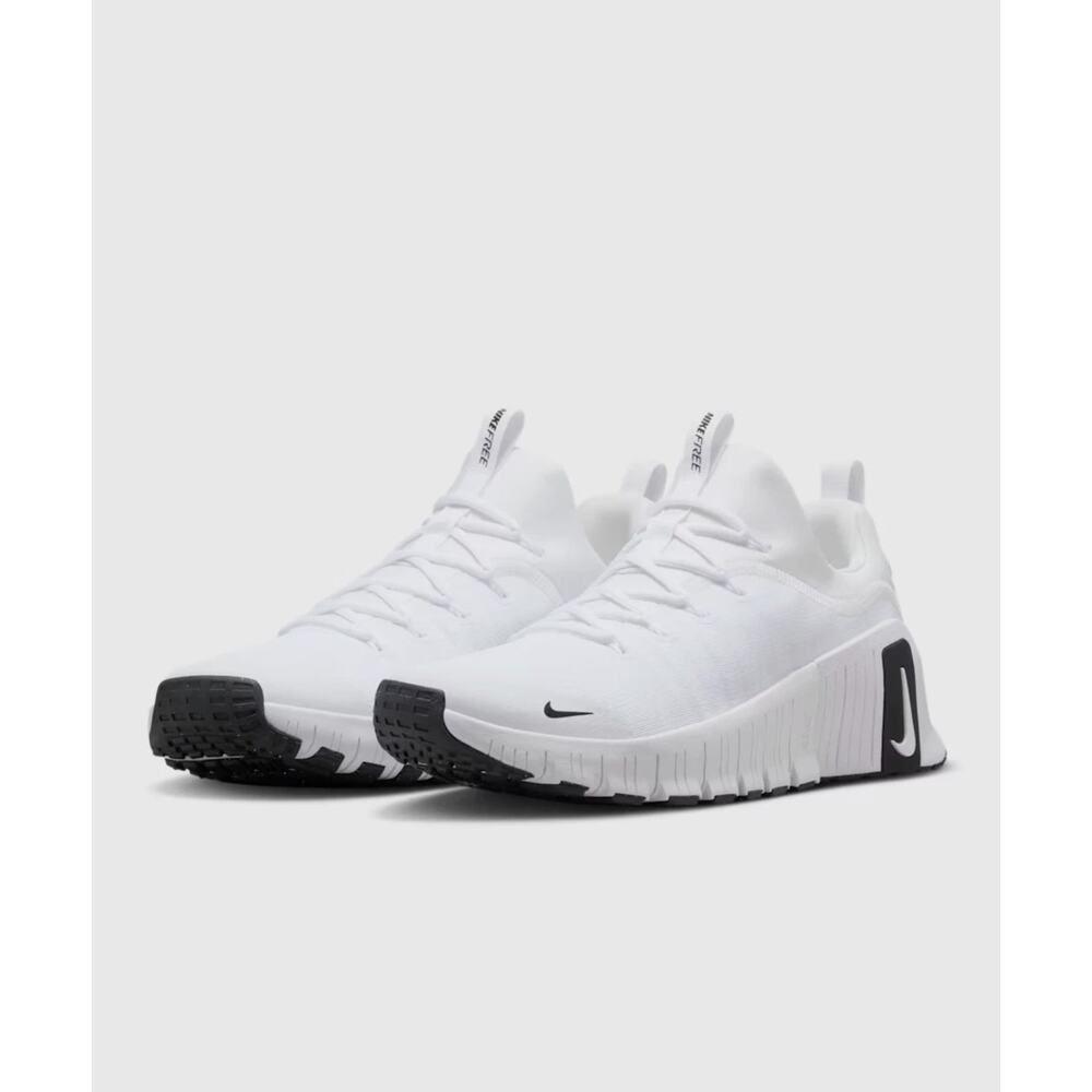 Nike Free Metcon 6 White Black Training Shoe Men's Size 11 FJ7127-101